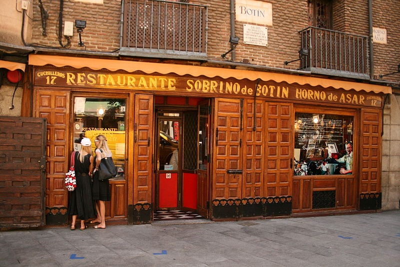 A Perfect 3 Days Madrid Itinerary - Best Day Trips Around Madrid 26 800px Casa Bot%C3%ADn Madrid 2009