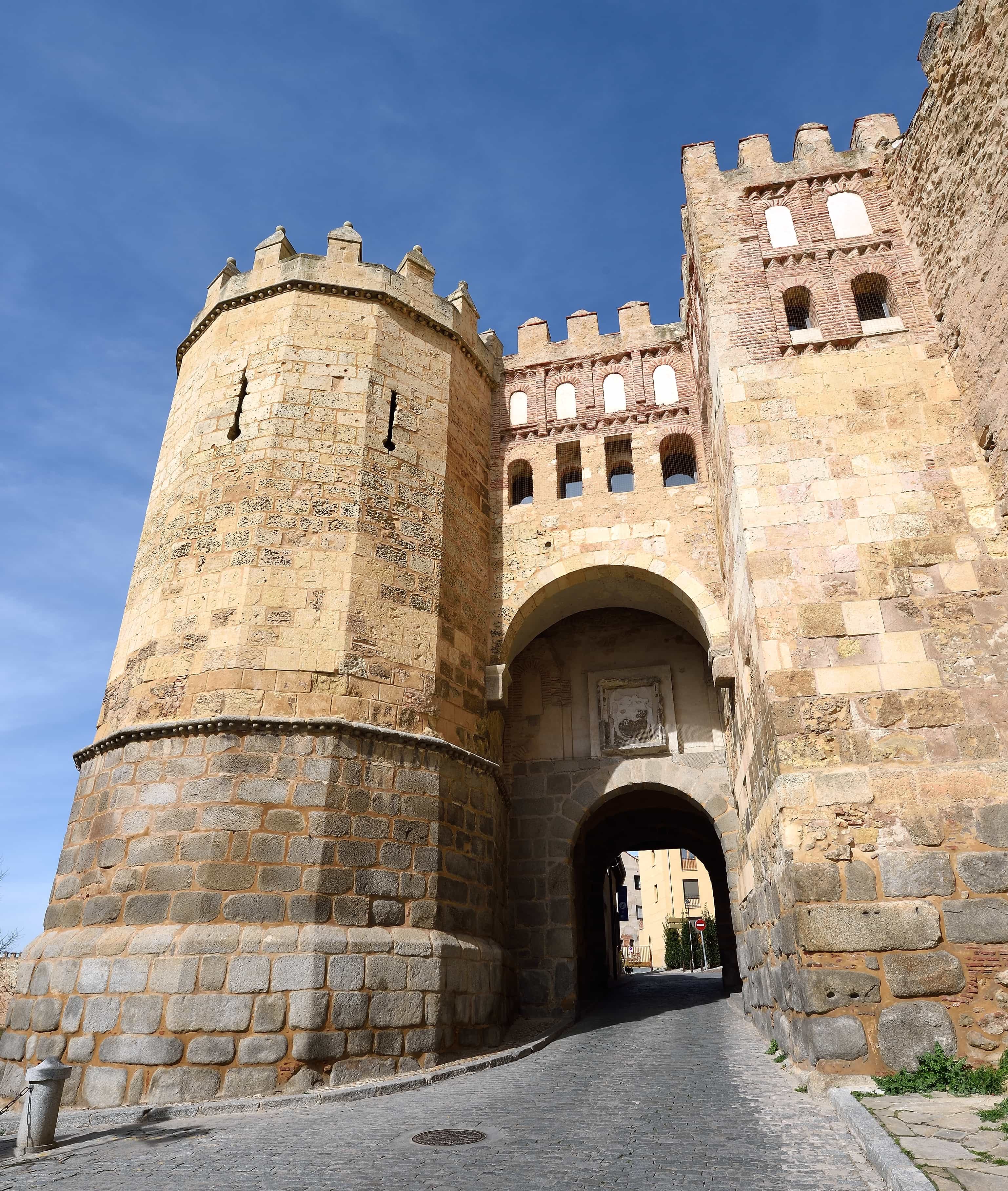 Gate of San Andres in Segovia