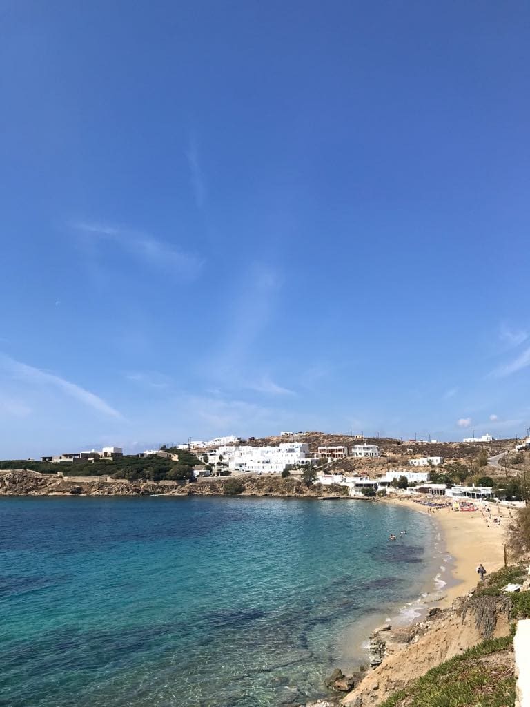 Things to do in Mykonos, Places to visit in Mykonos, Food to try in Mykonos, agios stefanos beach in mykonos