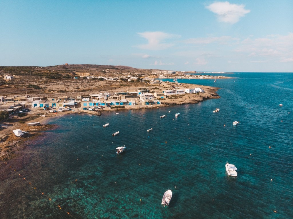 Instagrammable places in Malta, Armier Bay
