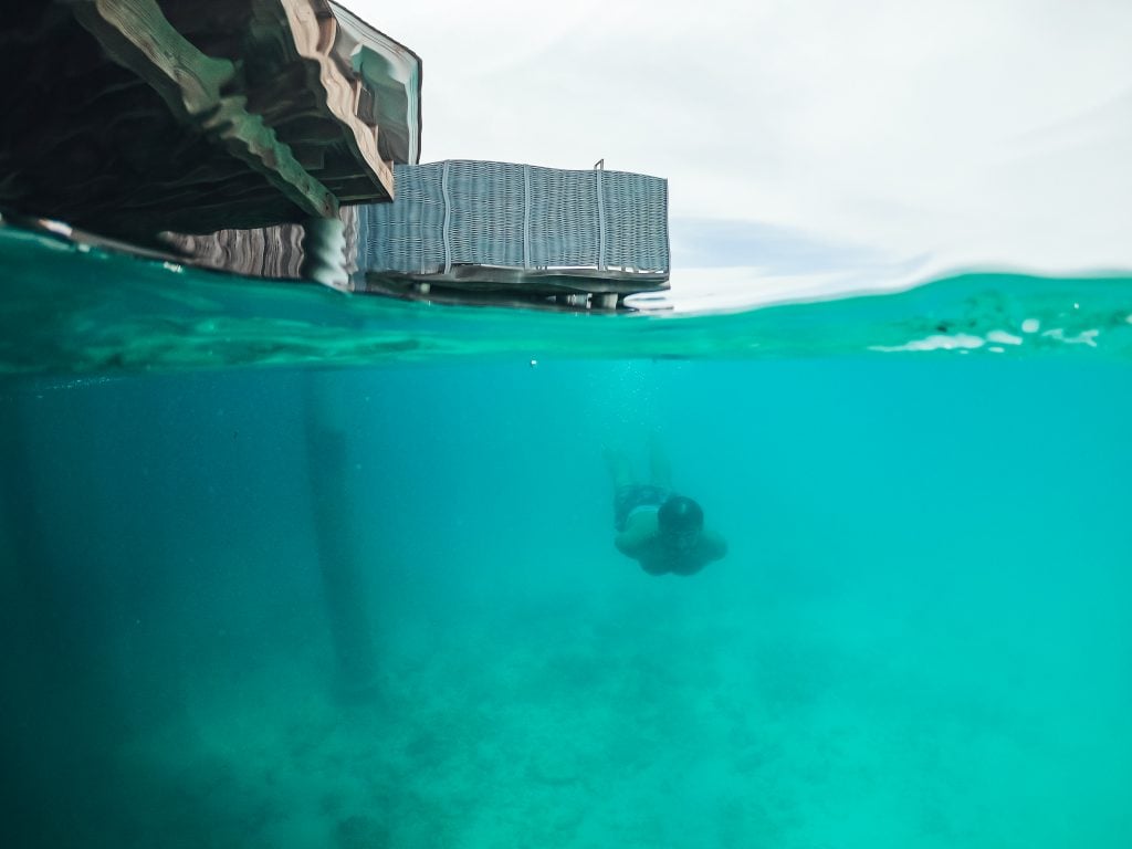 snorkeling in Kuramathi resort