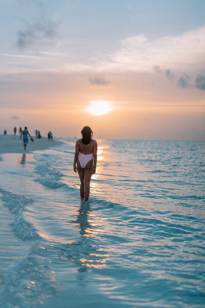 sunset at Kuramathi Resort, Maldives