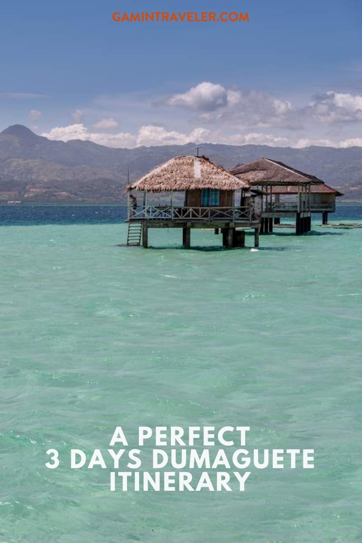 Dumaguete itinerary