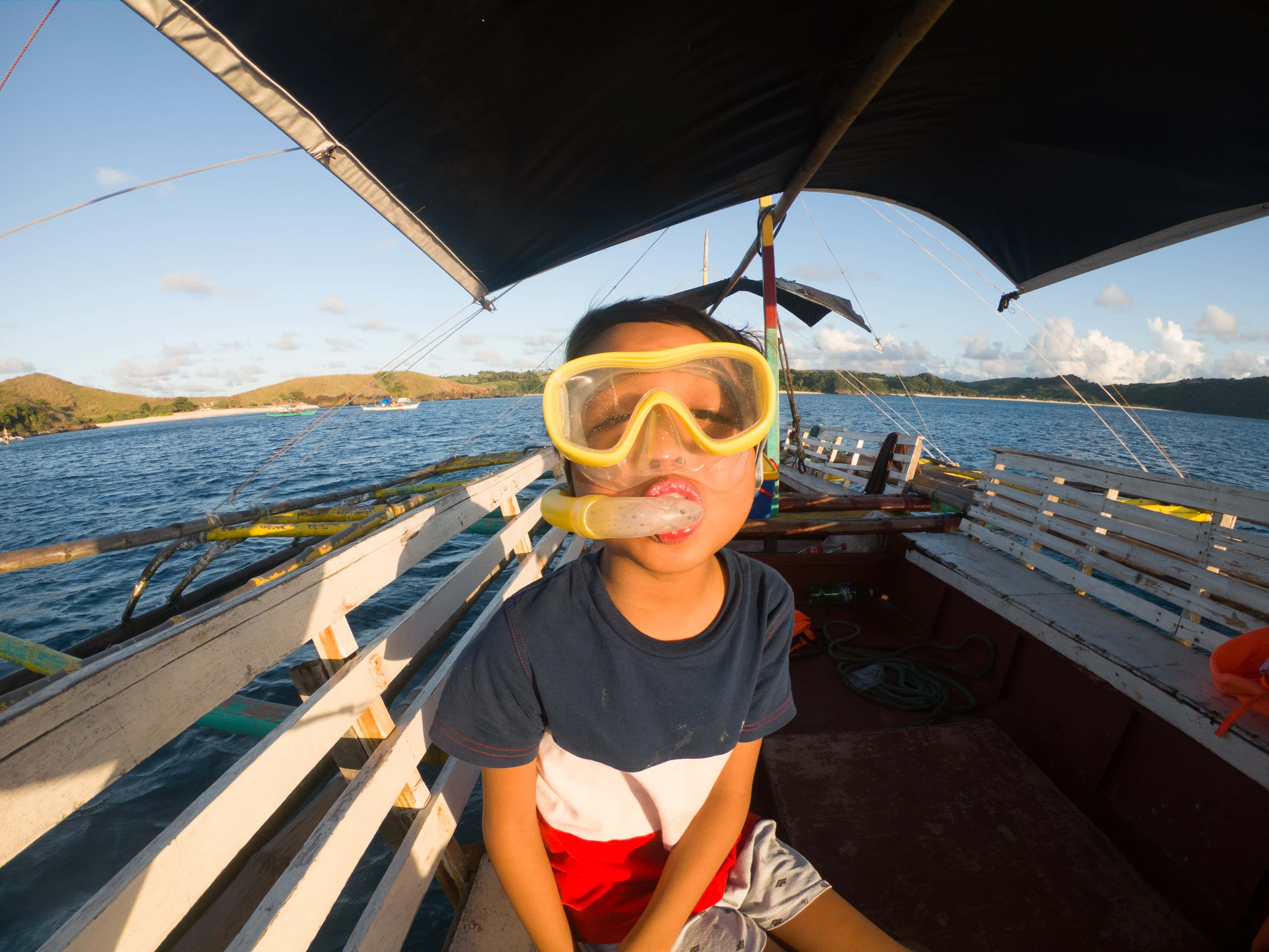 snorkeling in Calaguas Island
