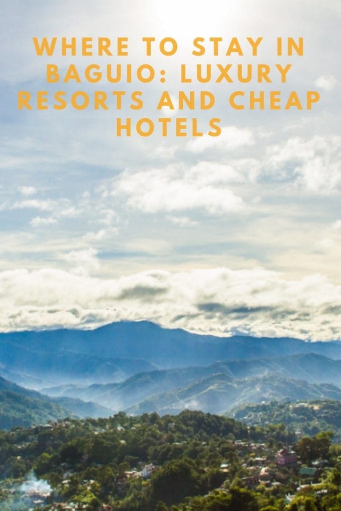 where to stay in baguio pin