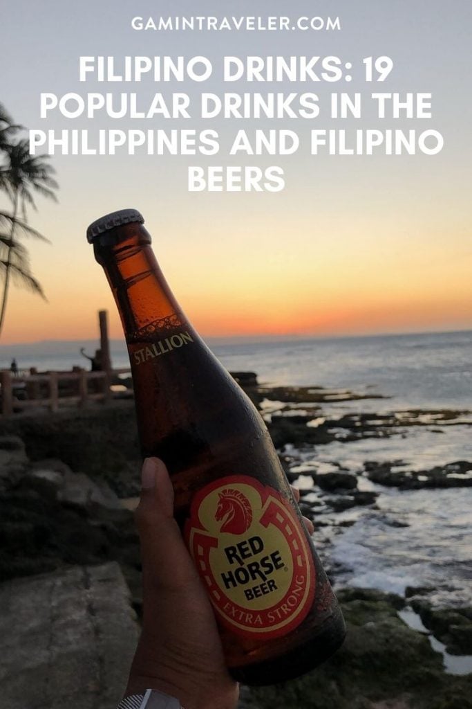 Filipino Drinks: 19 Popular Drinks in the Philippines And Filipino Beers 2 Filipino Drink 2