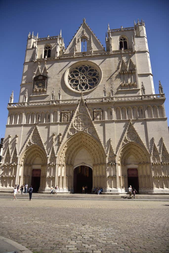 18 Best Lyon Tourist Spots And Things to do in Lyon (Travel Guide) 5 Cathédrale Saint-Jean Baptiste, Things to do in Lyon, Lyon Tourist Spots