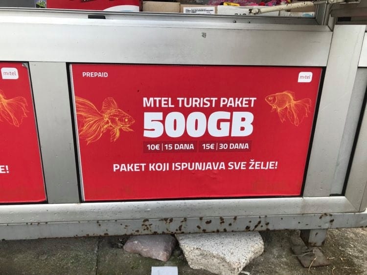 Getting a Montenegro SIM Card in 2024: Prepaid SIM Card in Montenegro 4 montenegro sim card, sim card in montenegro, Mtel Montenegro, MTel Montenegro sim card, podgorica airport sim card, sim card Podgorica airport, cheapest sim card in Montenegro