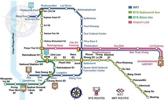 Bangkok Airport Rail Link How To Go By Train to Bangkok Airport For Less Than $2 USD 2 Bangkok Airport Rail Link: How To Go By Train to Bangkok Airport