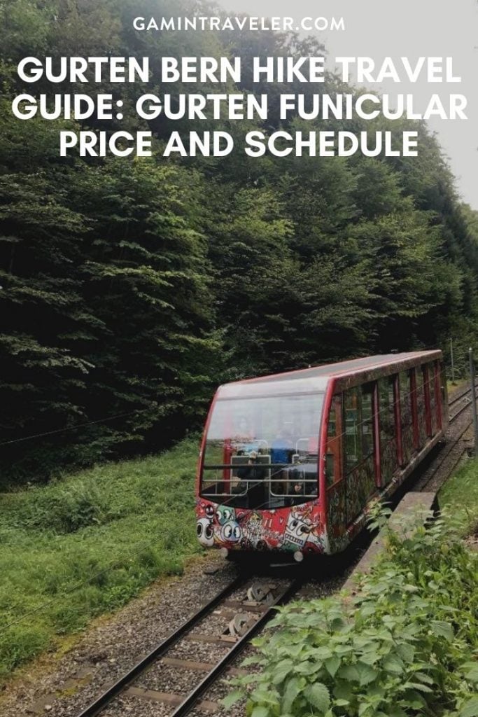 gurten bern, bern to gurten, gurten funicular price
