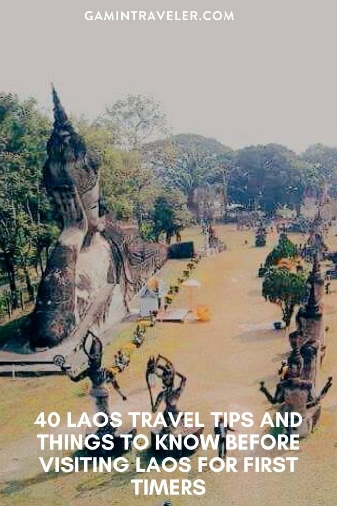 Laos travel tips, things to know before visiting Laos, facts about Laos,
