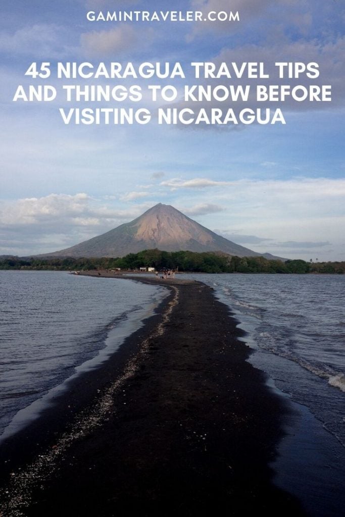 Nicaragua travel tips, things to know before visiting Nicaragua, facts about Nicaragua