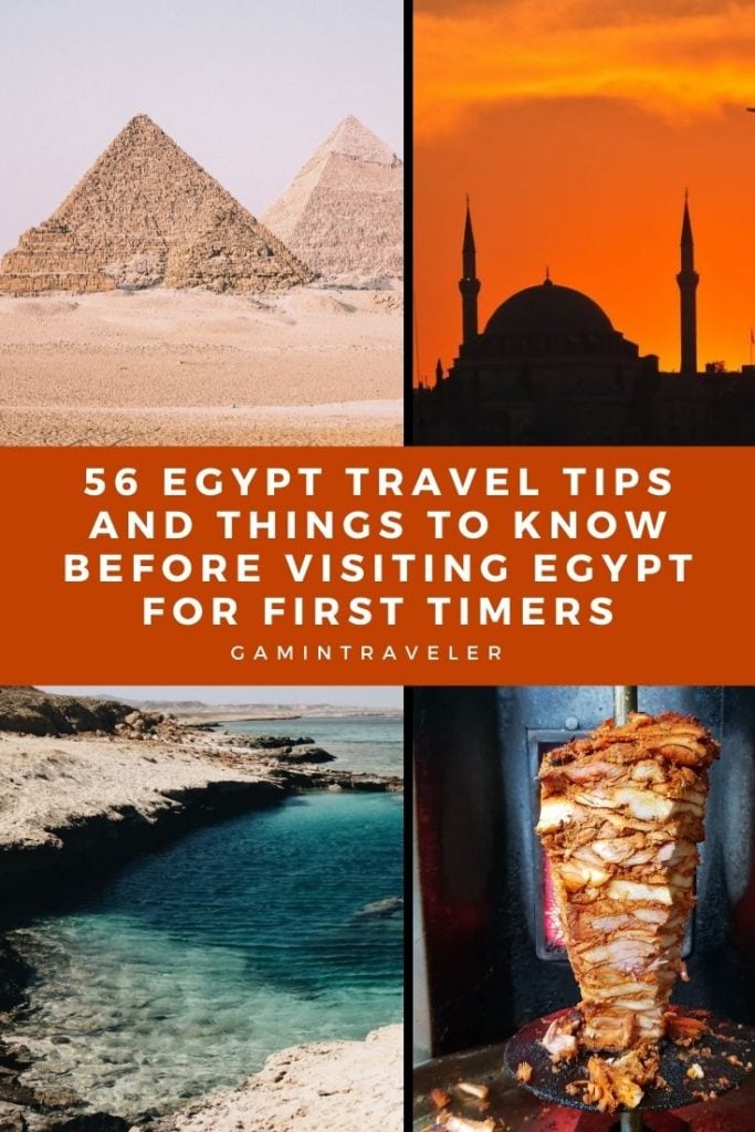 Egypt Travel Tips, things to know before visiting Egypt, facts about Egypt