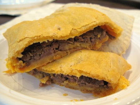 Bahamian hot patties, Bahamian breakfast, breakfast in Bahamas
