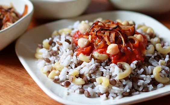 Best Egyptian Food - 57 Best Egyptian Dishes And Traditional Food in Egypt To Try 5 egyptian food, egyptian cuisine, egyptian dishes, egypt traditional food, food in egypt, Koshari, Egypt Travel Tips, things to know before visiting Egypt, facts about Egypt, Koshari