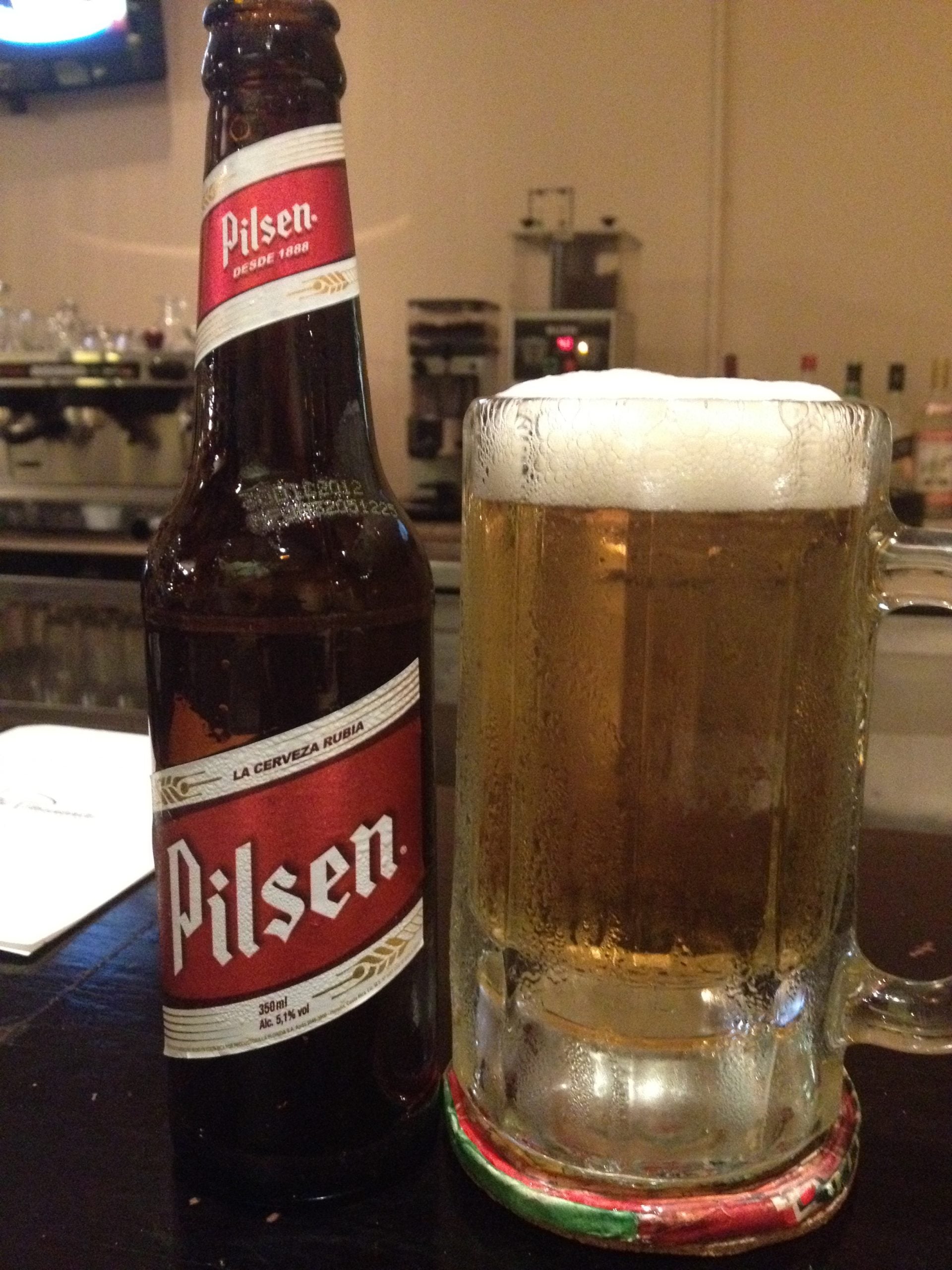 Costa Rican drinks, drinks in Costa Rica, Costa Rican Beverages, beers in Costa Rica, Pilsen Beer in Costa Rica
