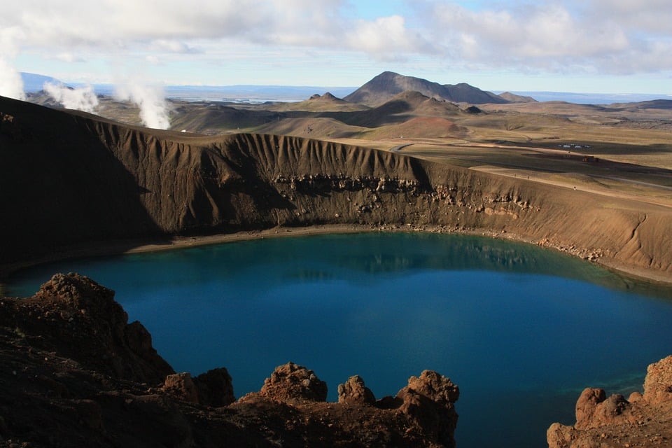 Lake Víti, iceland instagram spots, most instagrammable places in Iceland, Iceland photos, Iceland photography