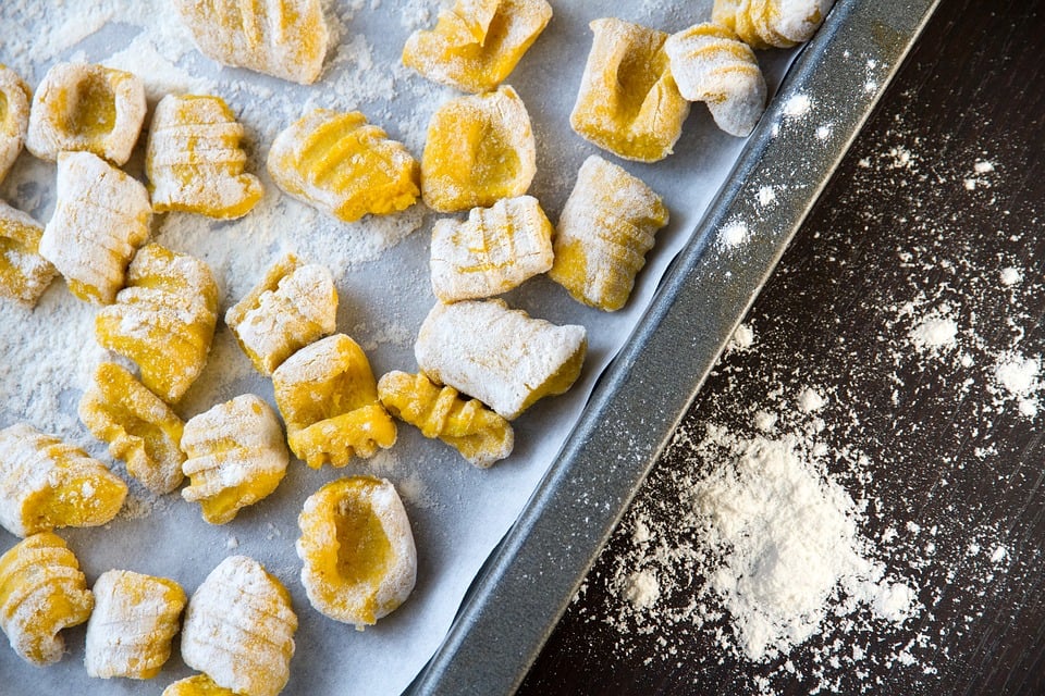 Gnocchi, Italian Food, Italian cuisine, traditional Italian food, food in Italy, Italian dishes