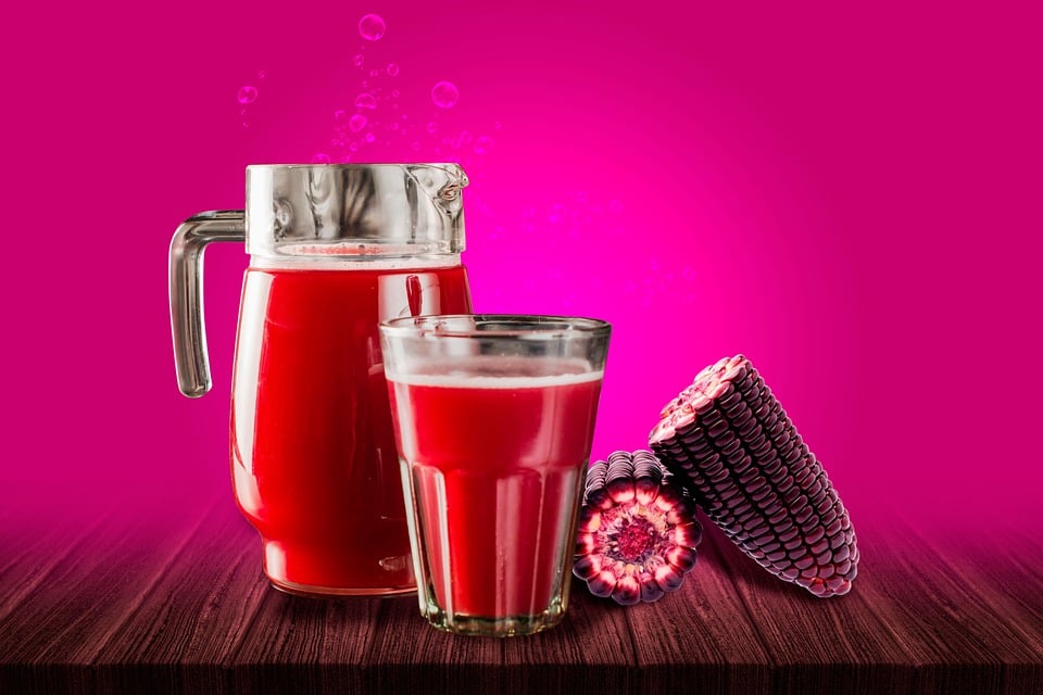Peruvian Food, Peruvian cuisine, Traditional Peruvian Food, drinks in Peru, Peruvian drinks, Chicha Morada
