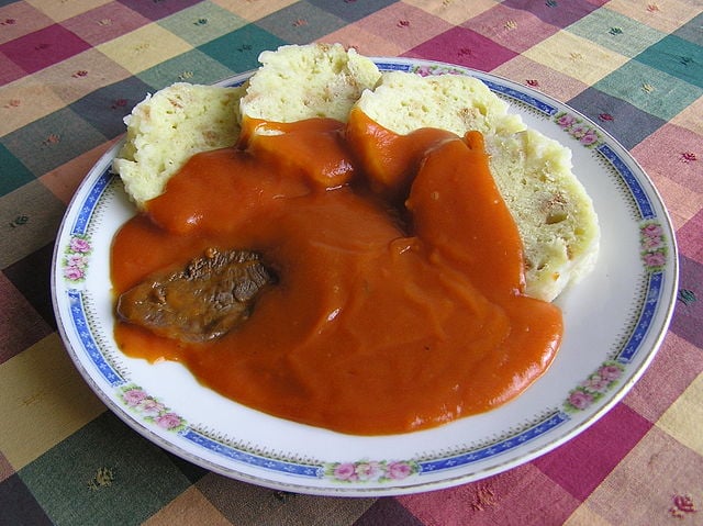 Czech Republic Food, Czech Republic cuisine, Traditional Czech Republic Food, food in Czech Republic, Czech Republic dishes, Rajská omáčka