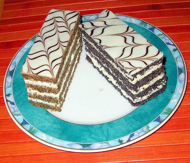 Hungarian snacks, Traditional Hungarian snacks and desserts, Hungary snacks, Hungarian desserts, traditional snacks and desserts in Hungary, Hungary desserts, Eszterházy Torta