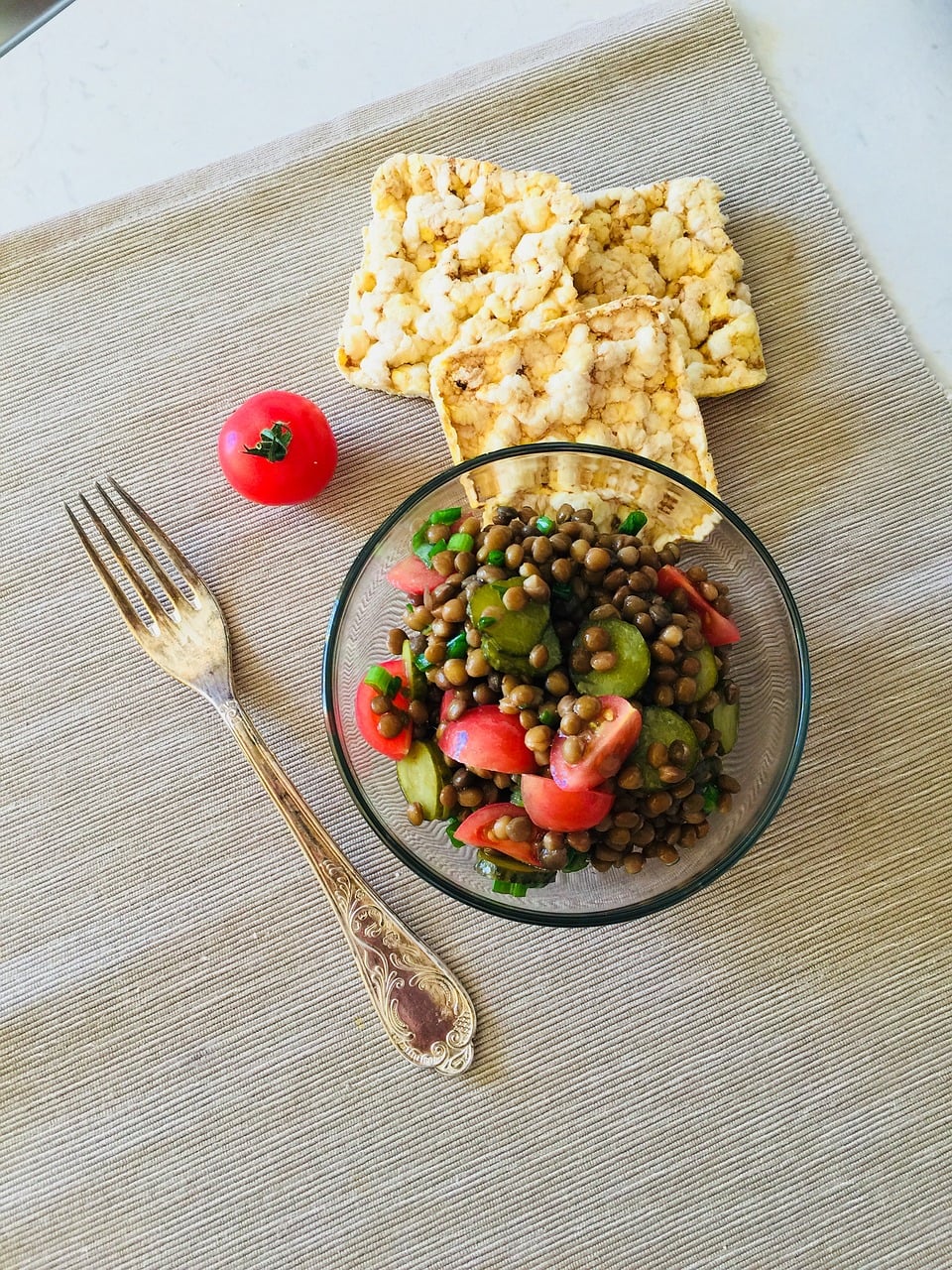 VEGETARIAN FOOD IN CANADA: 29 BEST CANADIAN VEGETARIAN DISHES AND VEGAN FOOD IN CANADA 7 Plant Based Canadian Dish - SASKATCHEWAN LENTIL SALAD, vegetarian food in Canada, vegan food in Canada, Canadian vegetarian dishes, vegan in Canada, vegetarian in Canada
