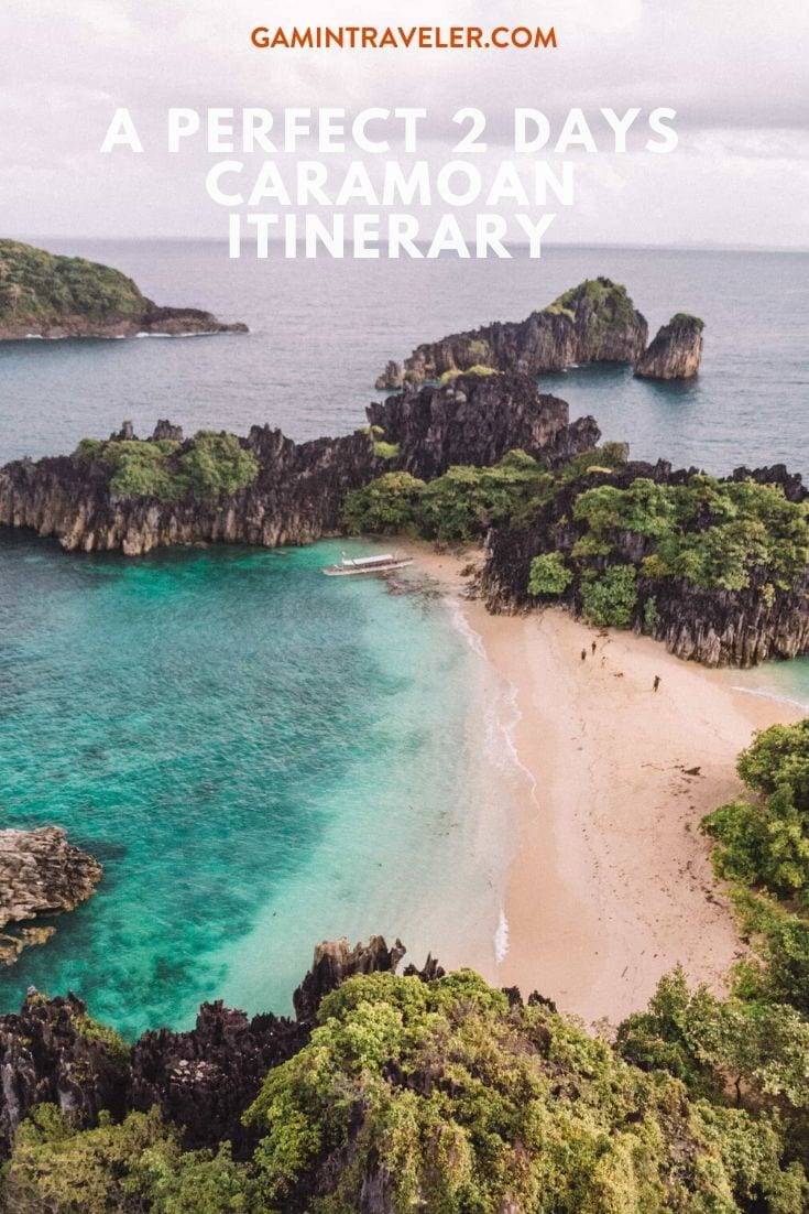 Caramoan Itinerary