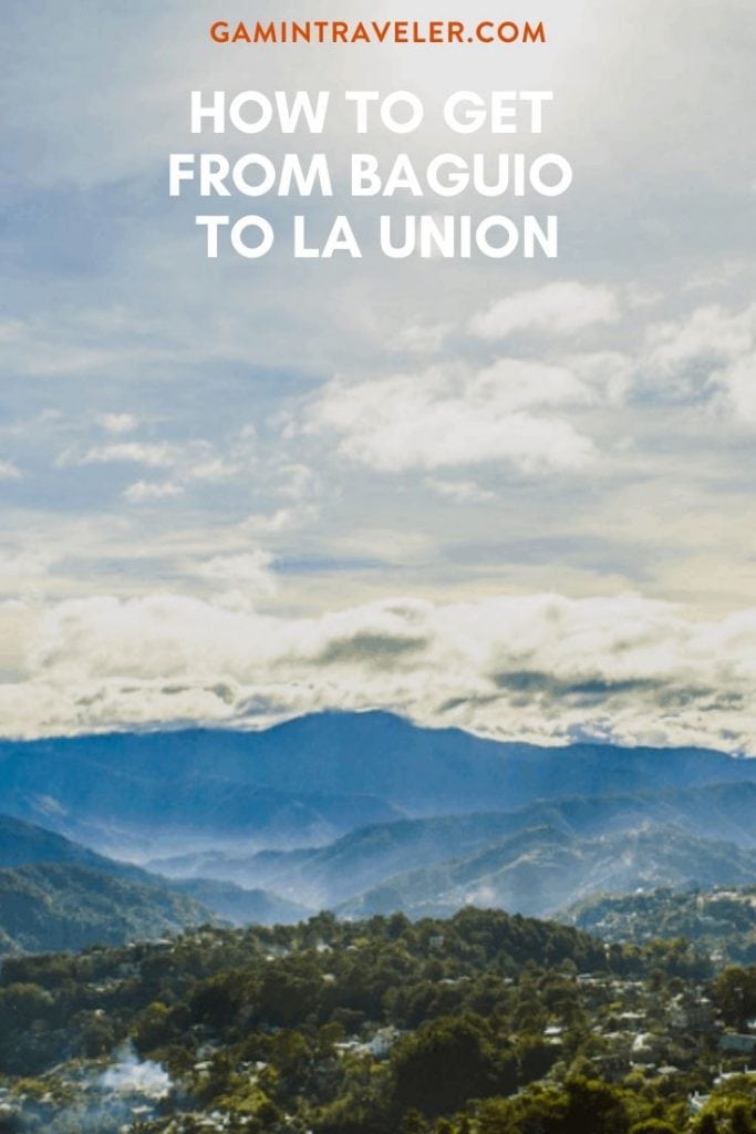 How To Get From Baguio to La Union 1 how to get from Baguio to La Union