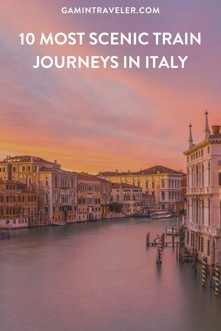 10 Most Scenic Train Journeys in Italy 1 Most Scenic Train Journeys in Italy