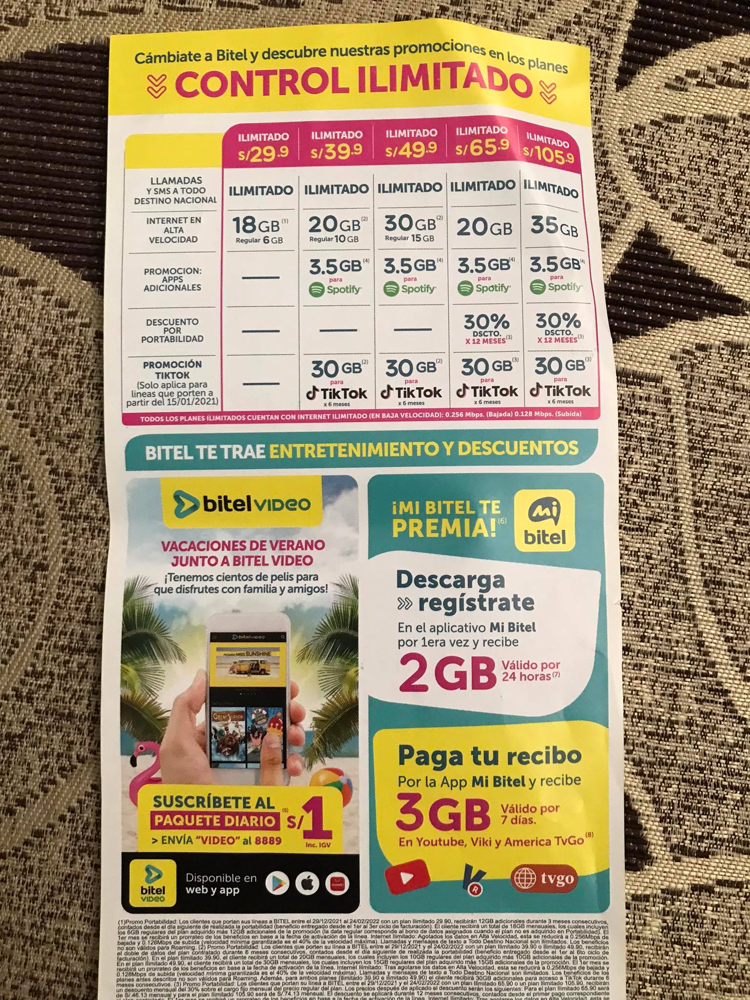 Entel SIM Cards for Peru - SIM card Lima Airport