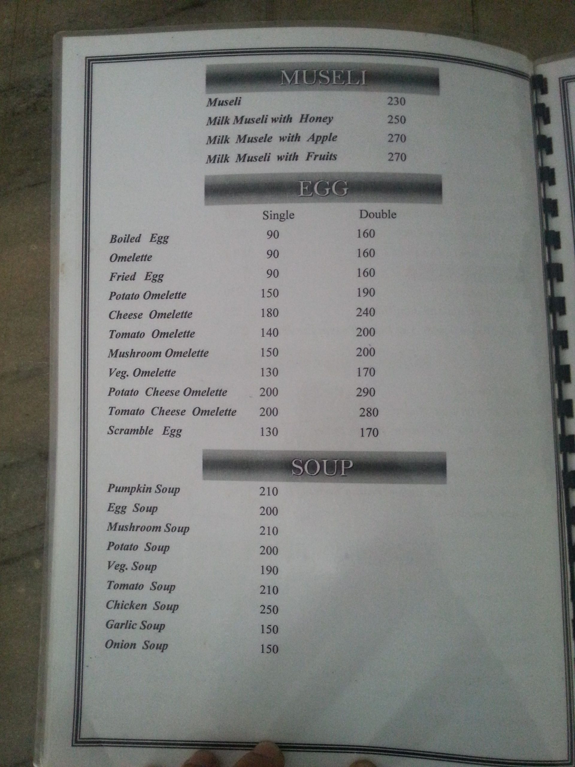 Langtang food Menu scaled