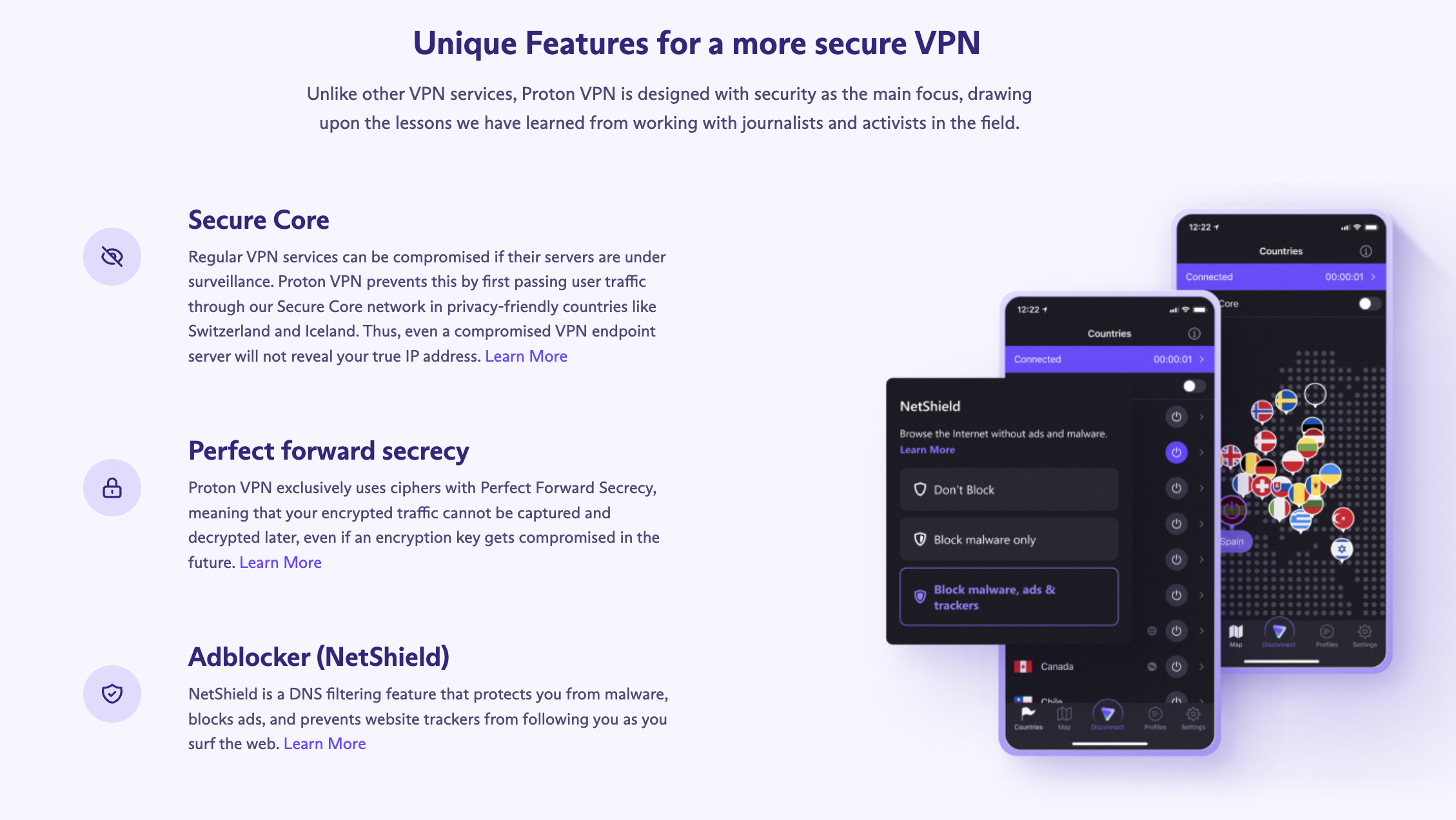 Atlas VPN vs Proton VPN, Proton VPN vs Atlas VPN