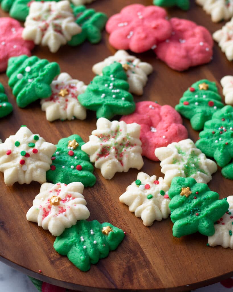 Almond Spritz Cookies German Desserts