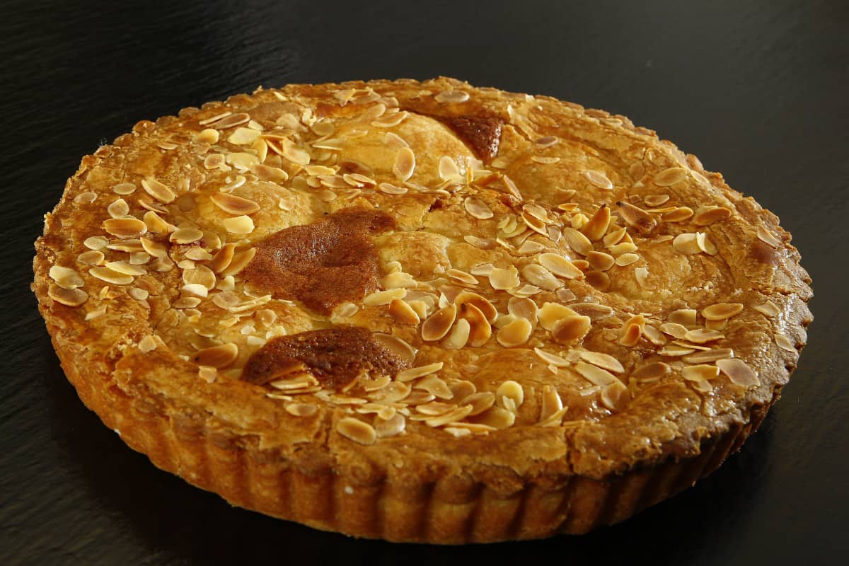 Icelandic Breakfast,Traditional Breakfast in Iceland, Mondlukaka - Almond Cake