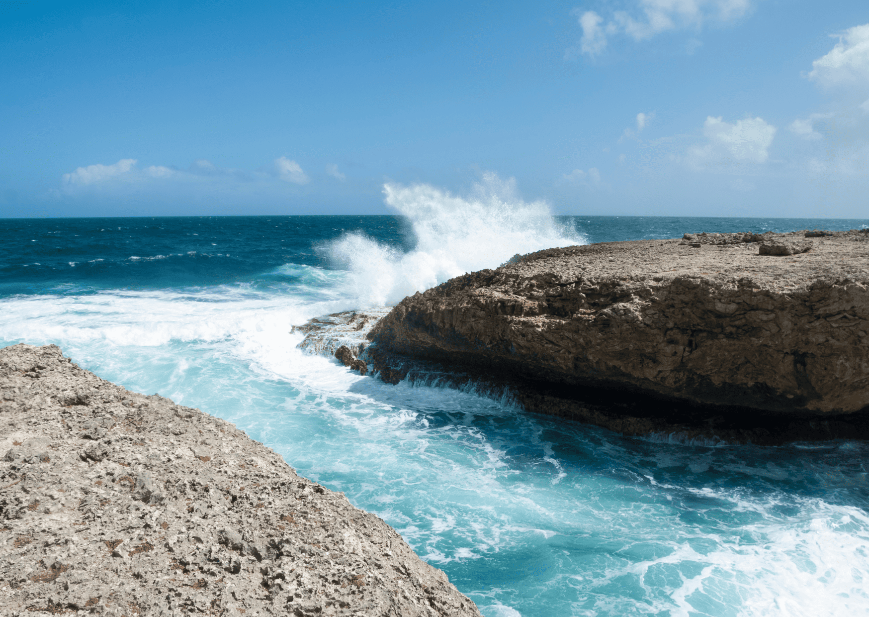 Shete Boka National Park in Curacao - Aruba vs Curacao