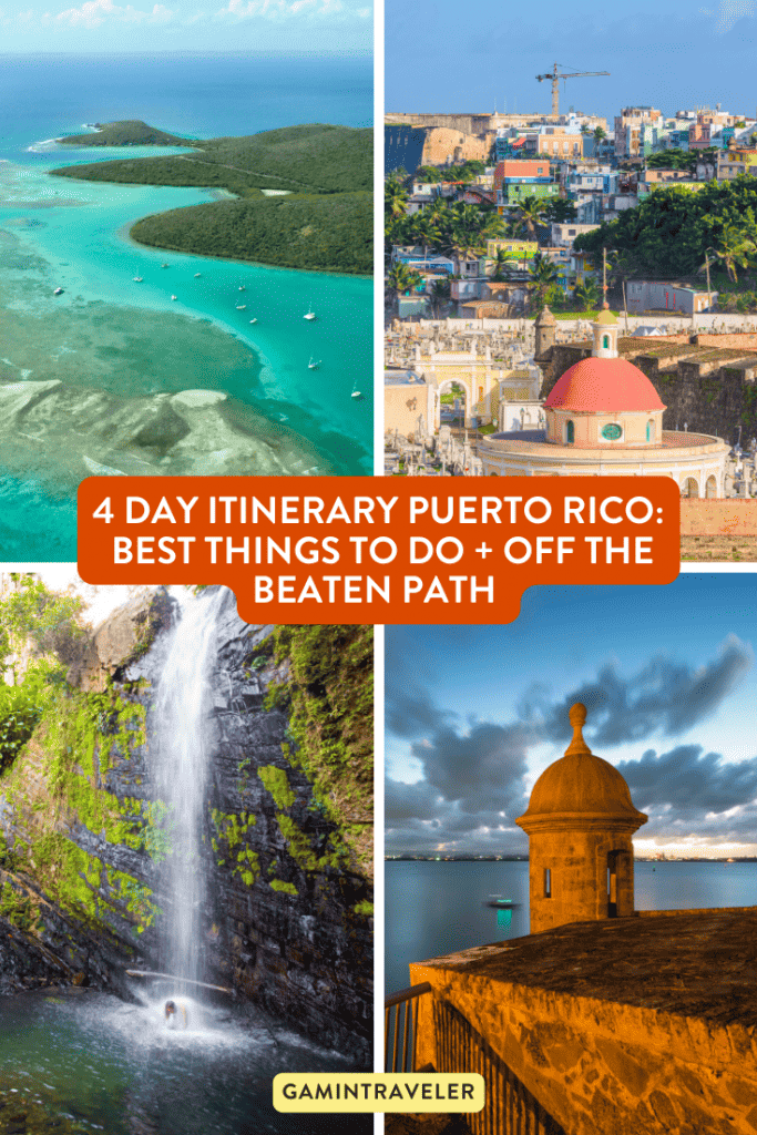 4 Day Itinerary Puerto Rico - Top Things to Do in Puerto Rico plus Off the Beaten Path Destinations