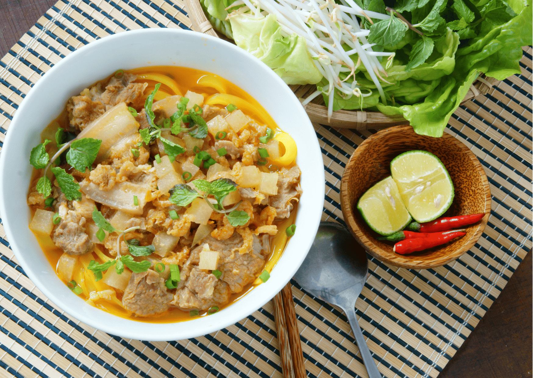 The Traditional Vietnamese Breakfasts That Make American Mornings Look Boring 11 Mi Quang, Vietnamese Breakfast Foods - 10 of the Best Traditional Breakfast in Vietnam (Plus 5 more!)