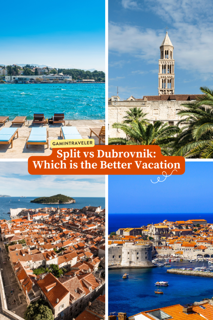 Comparison Split vs Dubrovnik: Which is the Better Vacation 1 Split vs Dubrovnik: Which is the Better Vacation