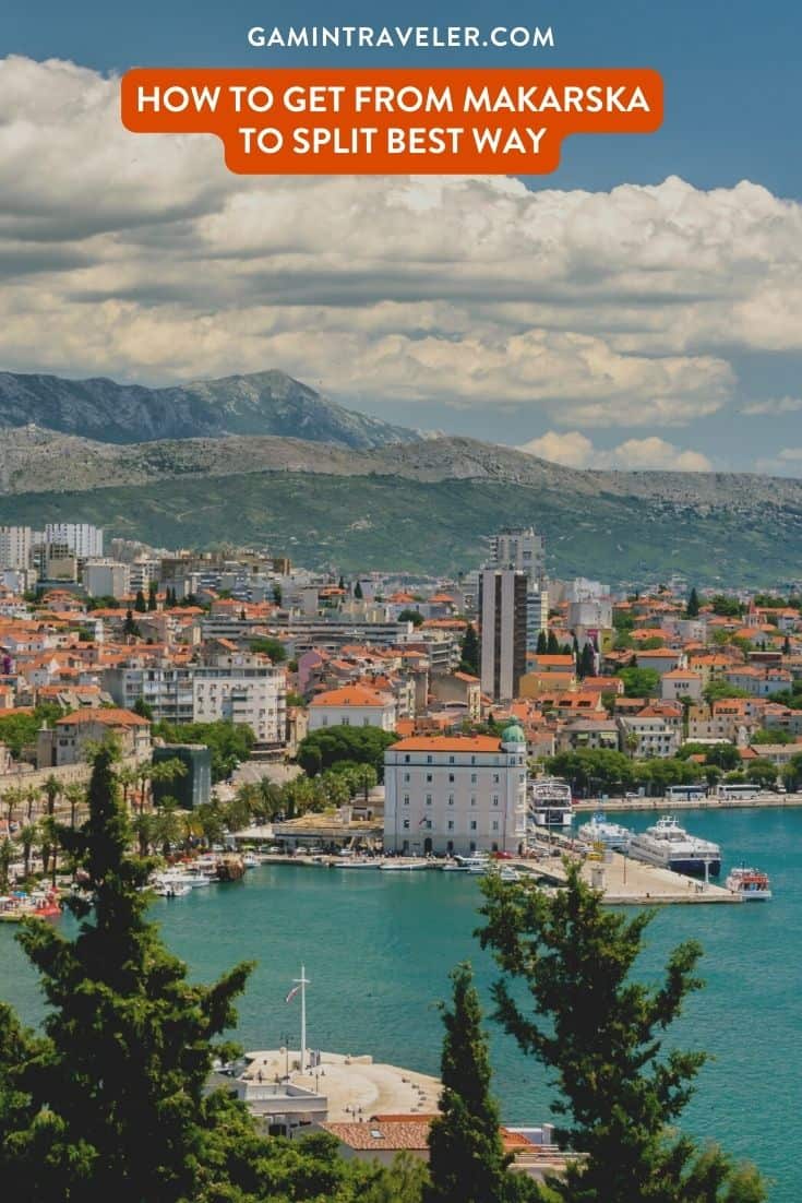 How To Get From Makarska to Split Airport Best Way, Makarska to Split Airport, cheapest way from Makarska to Split Airport, bus from Makarska to Split Airport, taxi from Makarska to Split Airport, private transfer from Makarska to Split Airport, by plane from Makarska to Split, ferry from Makarska to Split,
