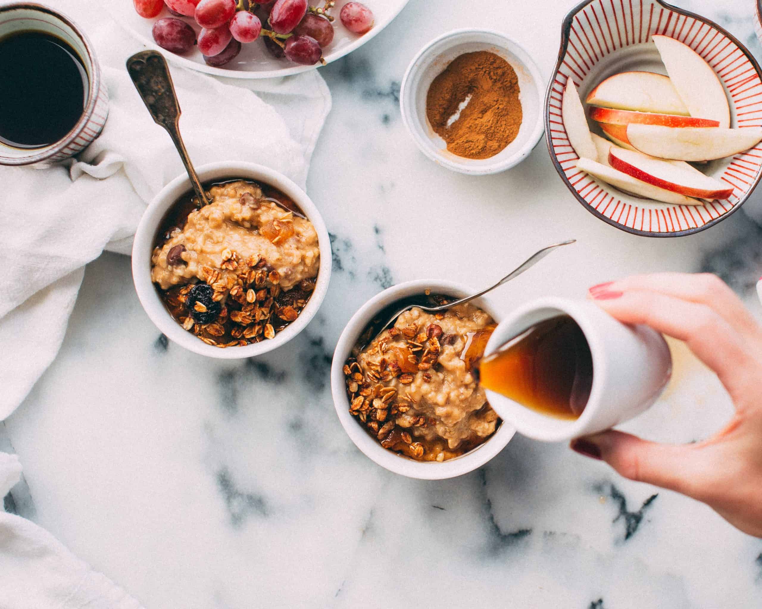 healthy things to eat with coffee
