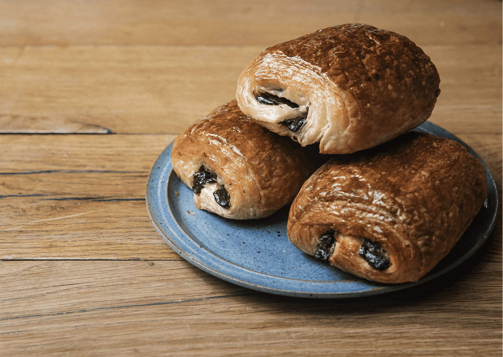 Pain au Chocolat, classic French breakfast, French breakfast foods