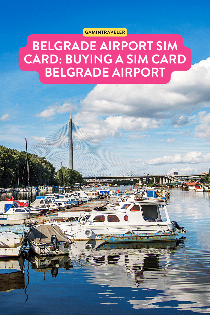 Belgrade Airport SIM card, Buying a SIM Card Belgrade Airport