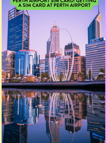 Perth Airport SIM Card: Getting a SIM Card at Perth Airport