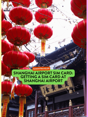 Shanghai Airport SIM Card: Getting a SIM Card at Shanghai Airport