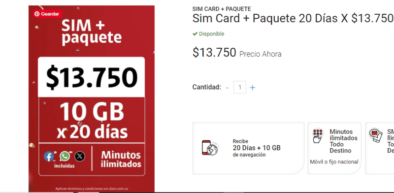 Claro Bogota sim card, Buy SIM Card Bogota Airport in 2024 | Buying A Sim Card In Bogota