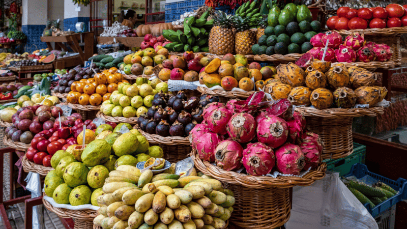 Funchal Market in Madeira Portugal - Madeira Itinerary 5 Days