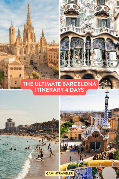 The Ultimate Barcelona Itinerary 4 Days Everything to Know