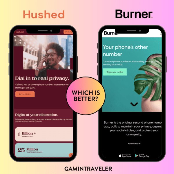 Hushed vs Burner, Hushed or Burner