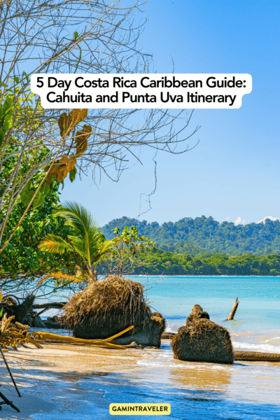 5 Day Costa Rica Caribbean Guide: Cahuita and Punta Uva Itinerary