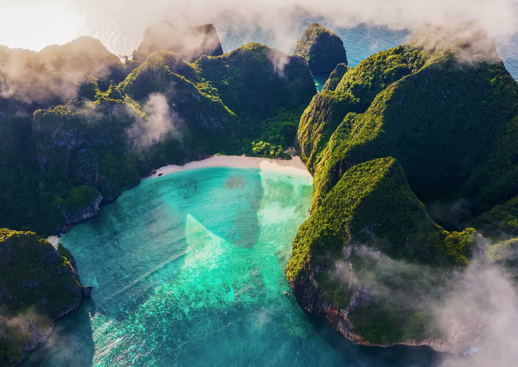 Maya Bay Thailand 10 Undiscovered Travel Destinations Now Facing Overtourism